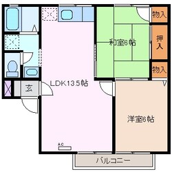 伊勢松本駅 徒歩7分 2階の物件間取画像